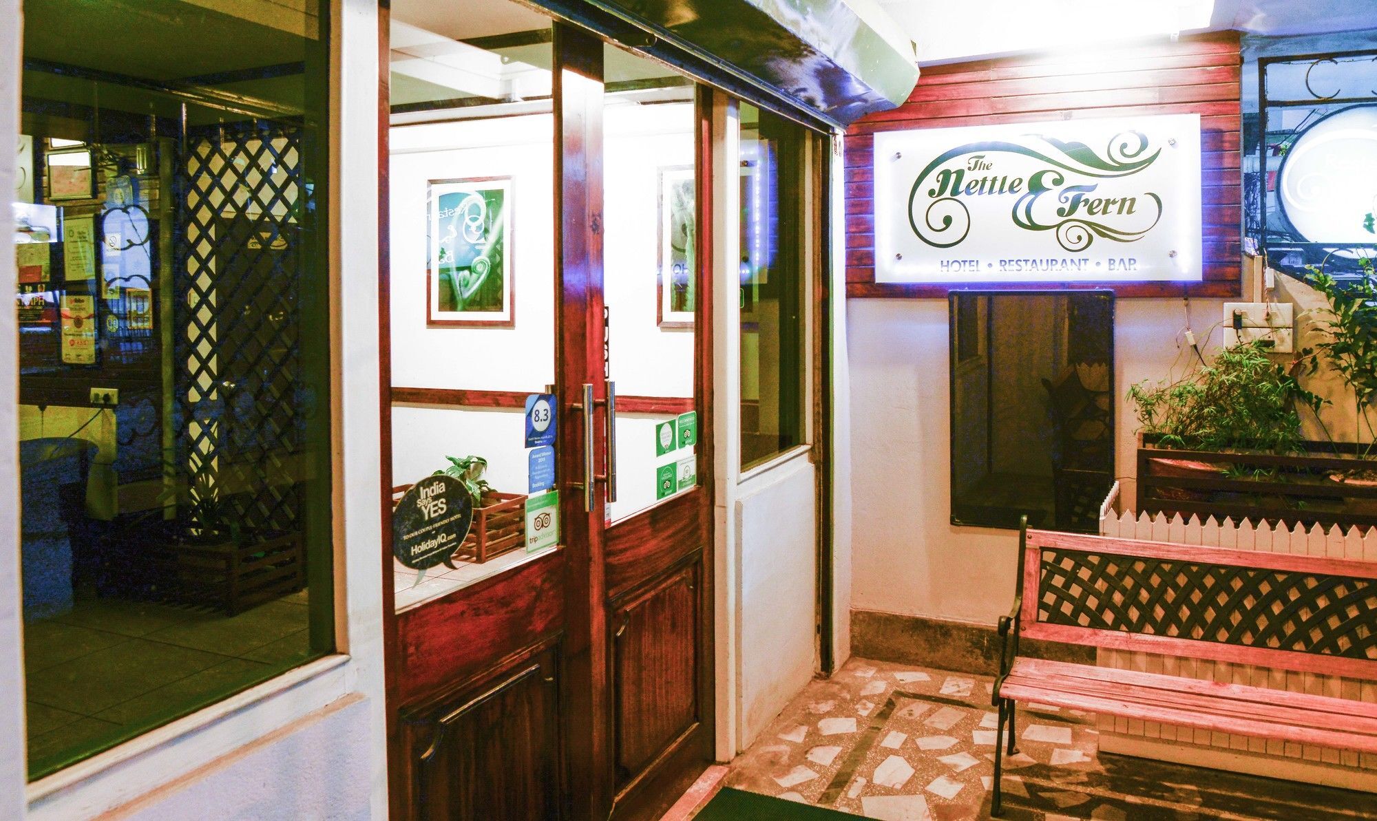The Nettle And Fern Hotel Гангток Екстериор снимка